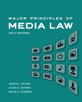 Paperback Major Principles of Media Law, 2017 Book