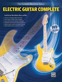 Paperback Electric Guitar Complete [With DVD] Book