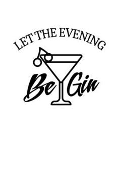 Paperback Notebook: Gin Drunk Alcohol Pun Funny Gift 120 Pages, 6X9 Inches, Dot Grid Book