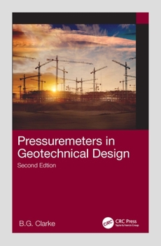 Paperback Pressuremeters in Geotechnical Design Book