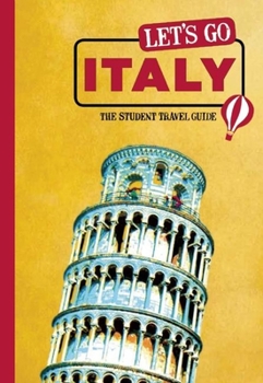 Paperback Let's Go Italy: The Student Travel Guide Book