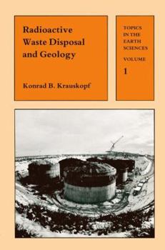 Paperback Radioactive Waste Disposal and Geology Book