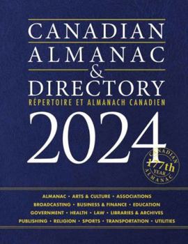 Hardcover Canadian Almanac & Directory, 2024: Includes Free Online Access Book