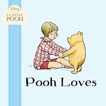 Board book Pooh Loves Book