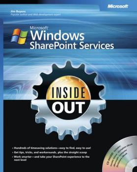 Paperback Microsofta Windowsa Sharepointa Services Inside Out Book