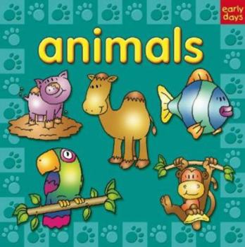 Hardcover Match and Learn Animals Book