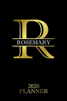 Rosemary: 2020 Planner - Personalised Name Organizer - Plan Days, Set Goals & Get Stuff Done (6x9, 175 Pages) (Creative Planners For Gift)