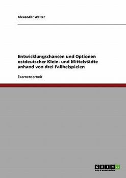 Entwicklungschancen und Optionen ostdeutscher Klein- und Mittelst�dte anhand von drei Fallbeispielen