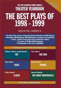 Hardcover Theater Yearbook the Best Plays of 1998 - 1999 Book
