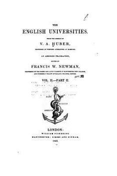 Paperback The English Universities - Vol. II - Part II Book