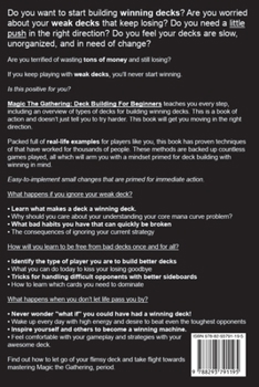 Paperback Magic The Gathering: Deck Building For Beginners [Large Print] Book
