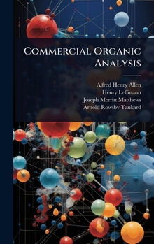 Hardcover Commercial Organic Analysis Book