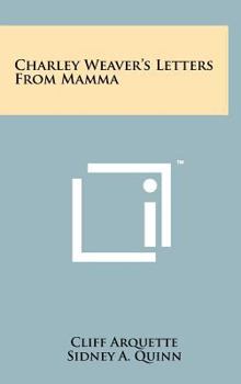 Hardcover Charley Weaver's Letters From Mamma Book