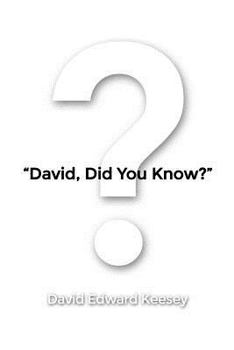 Paperback "David, Did You Know?" Book