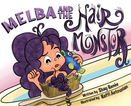 Hardcover Melba and the Hair Monster Book