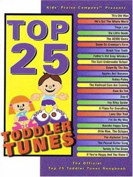 Paperback Top 25 Toddler Tunes Book