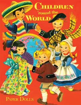 Paperback Children 'Round the World Paper Dolls Book