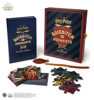 Paperback Harry Potter Quidditch at Hogwarts: The Player's Kit Book