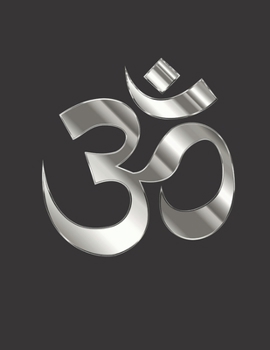 ? OM: Om namah shivaya ? ??? ????? sanskrit notebook spirit energy codes  110 pages  8.5x11 blank