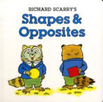 Board book Shapes & Opposites Book