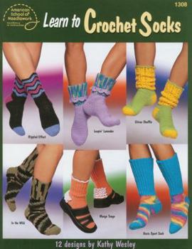 Paperback Learn to Crochet Socks Book