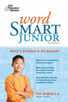 Paperback Word Smart Junior: Build a Straight-A Vocabulary Book