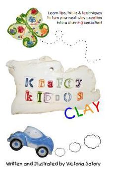 Paperback Krafty Kiddos Clay: Black & White Edition Book