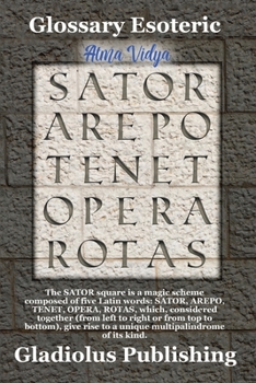 Paperback Atma Vidya: Glossary Esoteric Book