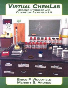 Paperback Virtual ChemLab Organic Systhesis and Qualitative Analysis V.2.5 [With CD-ROM] Book