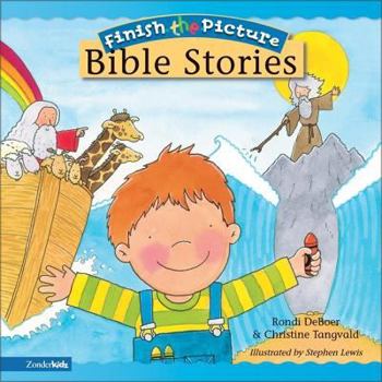 Board book Finish-The-Picture Bible Stories Book