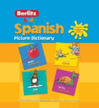 Paperback Spanish Picture Dictionary Book