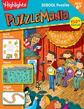 Paperback School Puzzles Book