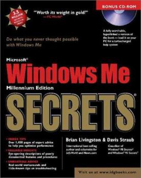 Paperback Microsoft? Windows? Me Secrets? [With Provides E-Version of the Book] Book