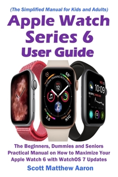 Paperback Apple Watch Series 6 User Guide Book