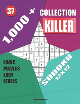 Paperback 1,000 + Collection sudoku killer 12x12: Logic puzzles easy levels Book