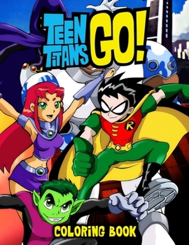 Paperback Teen Titans Go Coloring Book