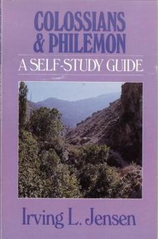Paperback Colossians & Philemon: A Self-Study Guide Book