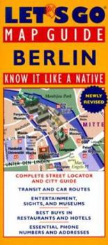 Map Let's Go Map Guide Berlin (2nd Ed) [Large Print] Book