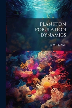 Paperback Plankton Population Dynamics Book