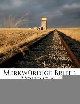 Paperback Merkw?rdige Briefe, Volume 5... [German] Book