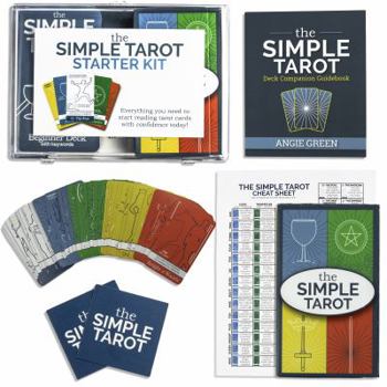 Cards The Simple Tarot Deck Starter Kit: Beginner Tarot Cards and Guidebook Book