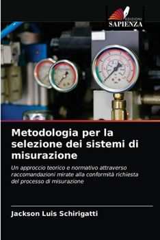 Paperback Metodologia per la selezione dei sistemi di misurazione [Italian] Book