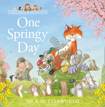 Paperback One Springy Day (A Percy the Park Keeper Story) Book