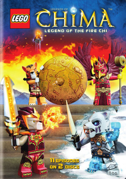 DVD Lego Legends of Chima: Season Two, Part Two Legend of the Fire Chi Book