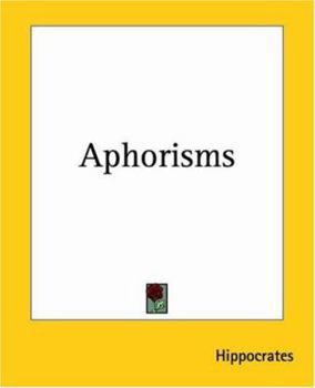 Paperback Aphorisms Book