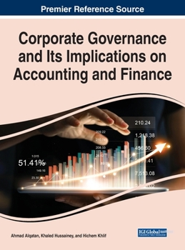 Hardcover Corporate Governance and Its Implications on Accounting and Finance Book