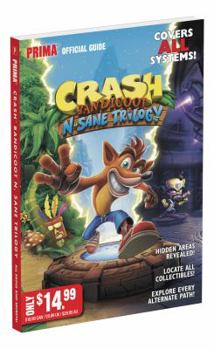 Paperback Crash Bandicoot N. Sane Trilogy: Official Guide Book