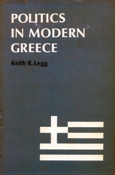 Hardcover Politics in Modern Greece Book