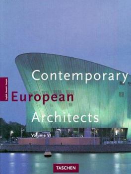 Hardcover Contemporary European Architects: Volume 6 [German] Book