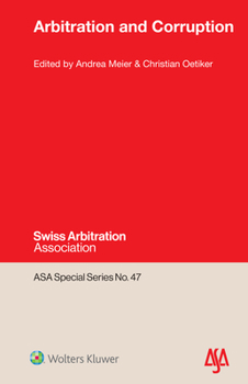 Hardcover Arbitration and Corruption Book